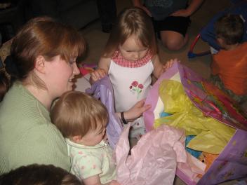 Tiffany's 1st birthday party 03/31/07